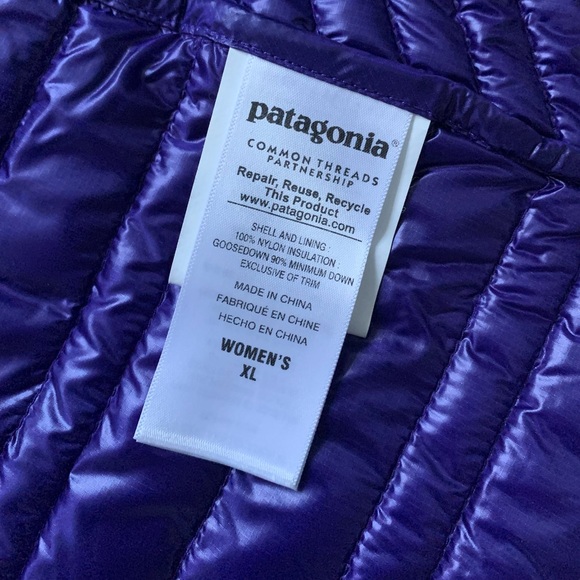 Patagonia Women’s Purple Puff Vest - Picture 8 of 8